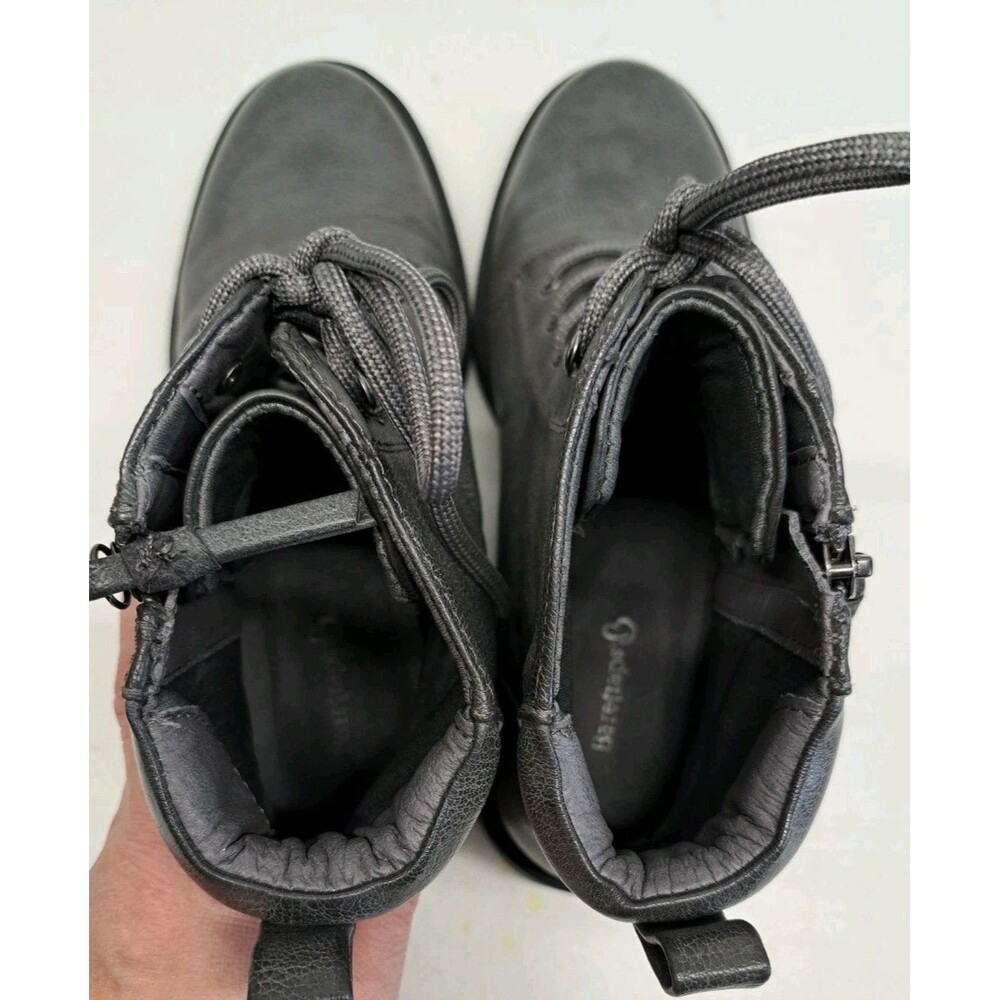Baretraps Women's Amy Sue Gray Combat Boots 9.5M - Picture 6 of 7